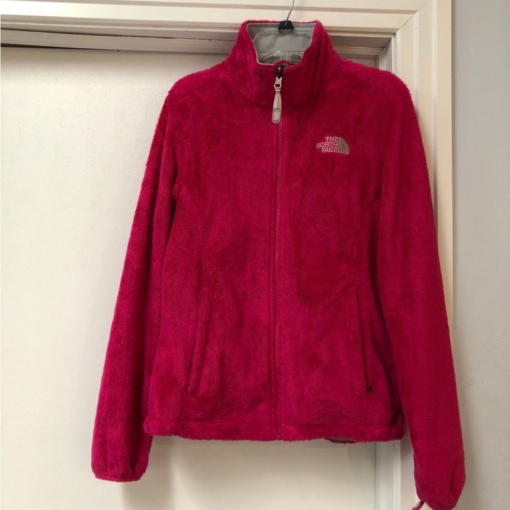 Womens the north face ossito jacket size small pink